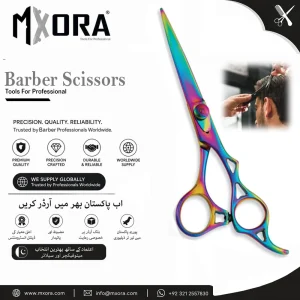 Professional Barber Scissors – Hair Cutting Shears Set