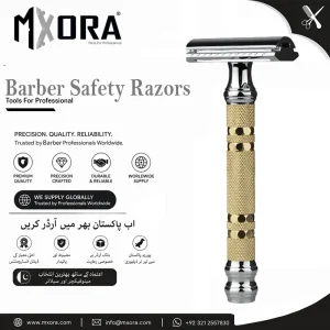 Classic Safety Razor for Men – Stainless Steel Double Edge Razor