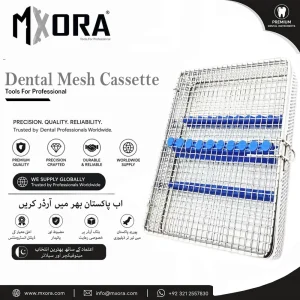 Dental Sterilization Mesh Cassette – Stainless Steel Instrument Tray