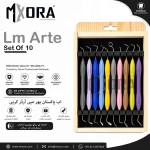 Dental Composite Filling Instruments Set – Ergonomic Color Handle Tools
